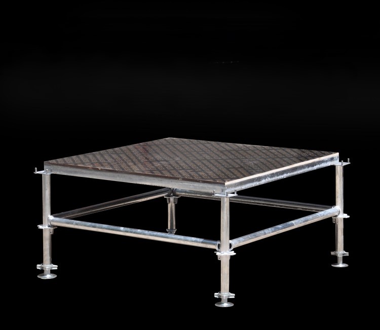 Assembled folding catwalk stage frame for exhibition 36