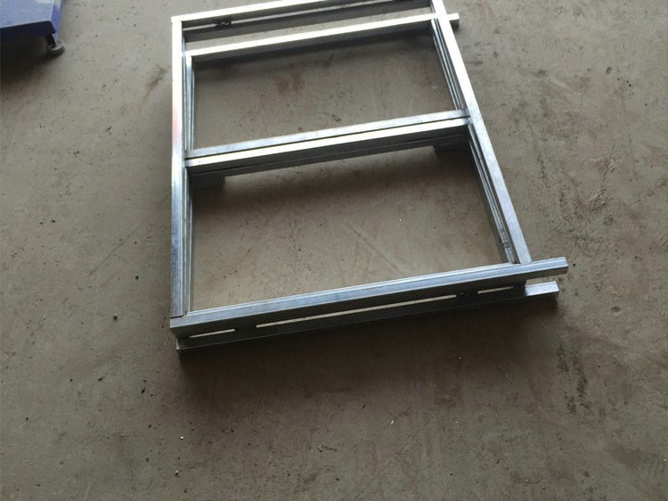 Creative metal food promotion stand 5