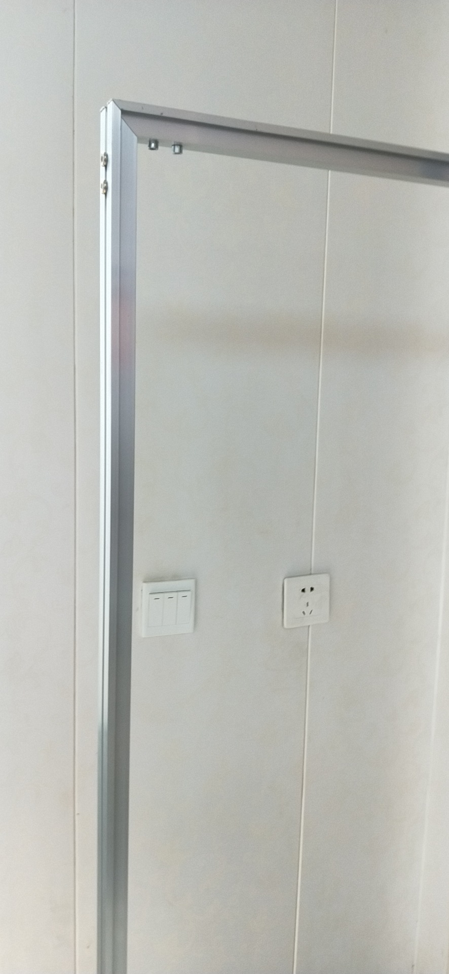 Door type display stand vertical floor kt board 27