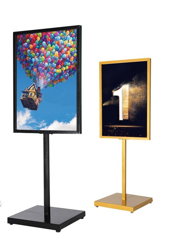 Double pole sign stand floor sign 19