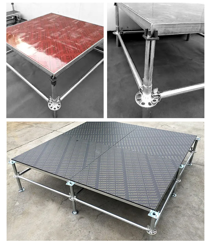 Exhibition lifting thickened stage frame 35