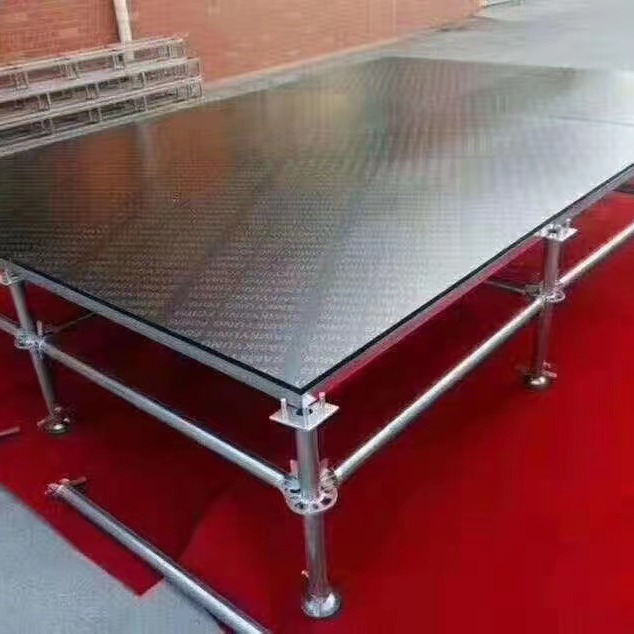 Folding assembly of event performance catwalk 33 01