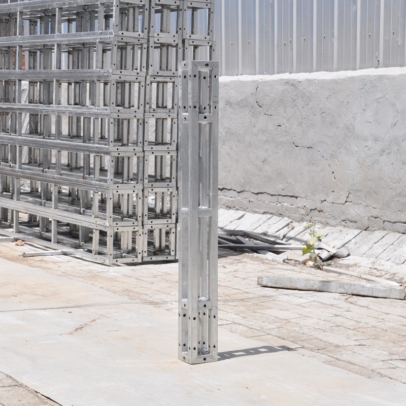 Galvanized square tube small stage lighting truss 49 01