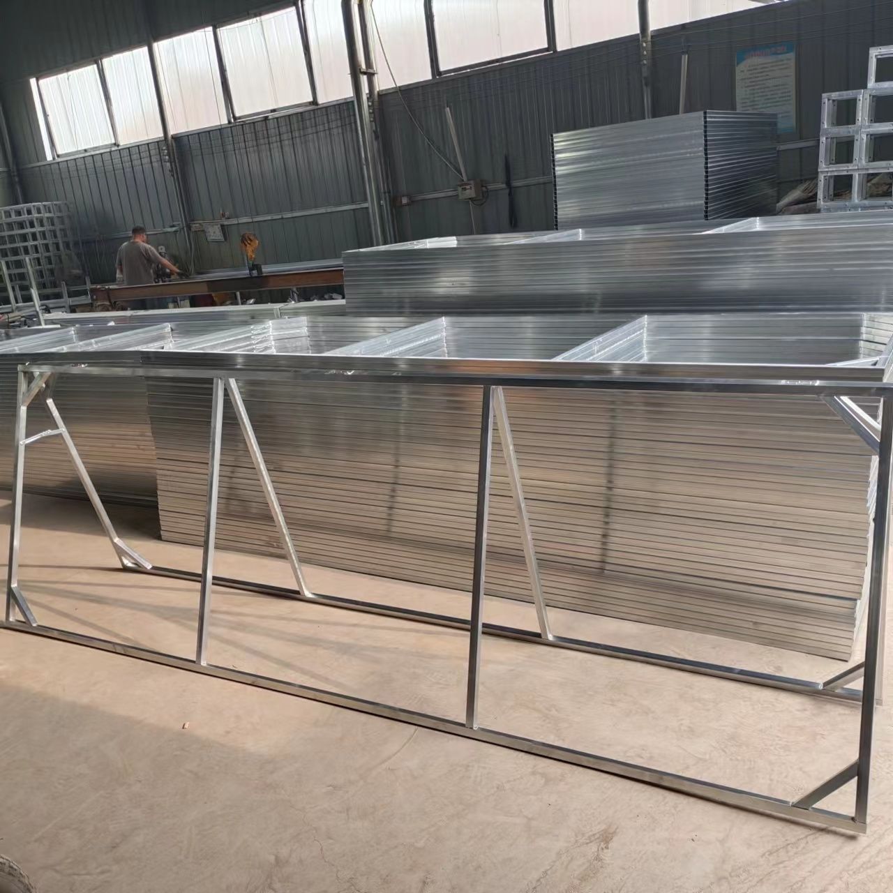 Outdoor activity double-sided A screen display stand 56