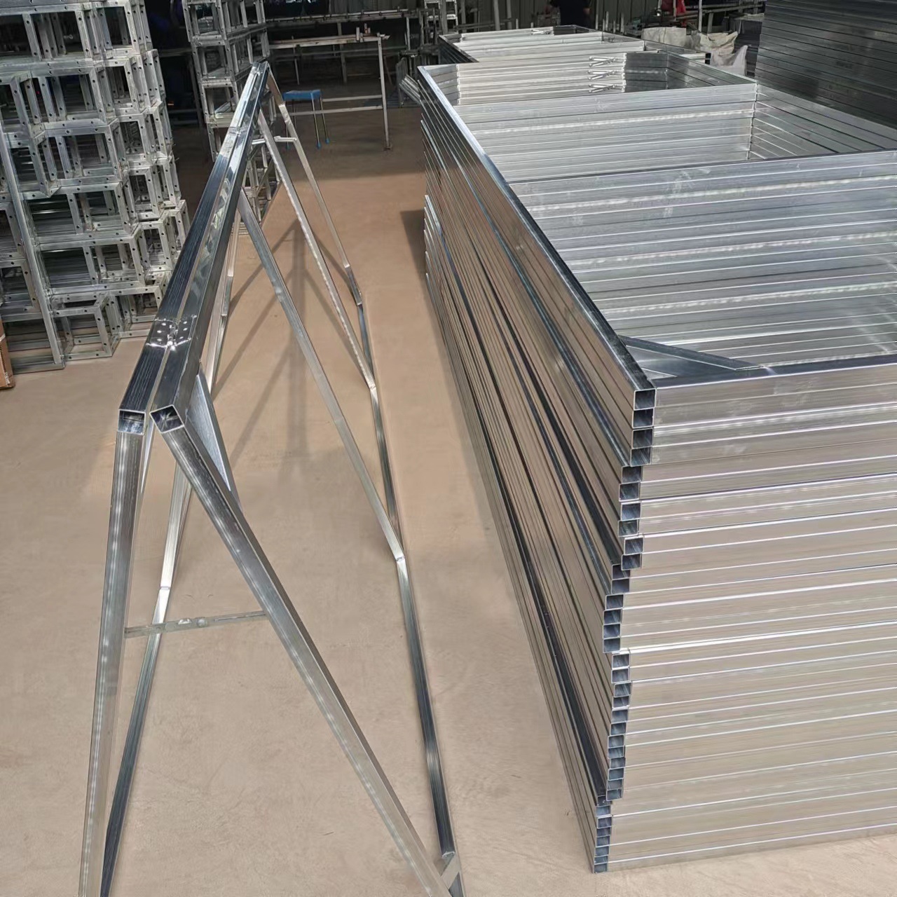 Outdoor activity double-sided A screen display stand 56