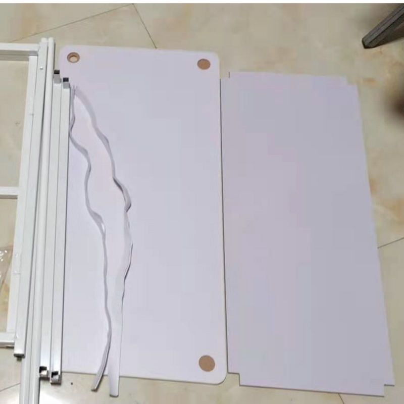 Portable aluminum alloy promotional display stand 2 02