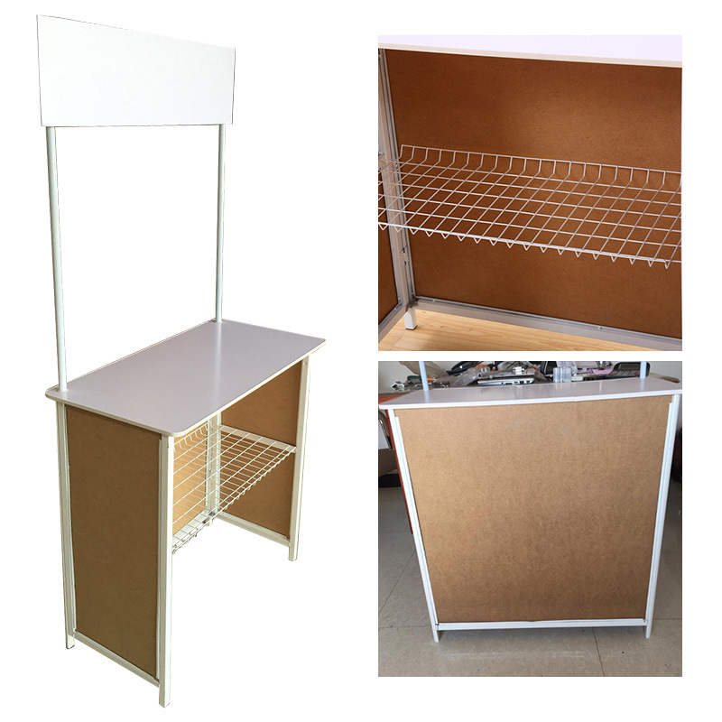 Portable folding supermarket promotion table 6