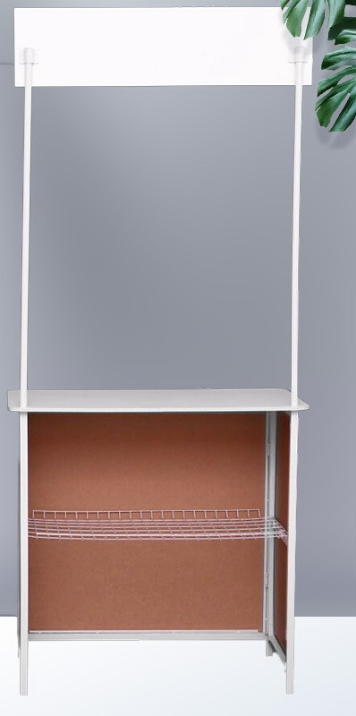 Portable mobile food tasting table display stand 12 02