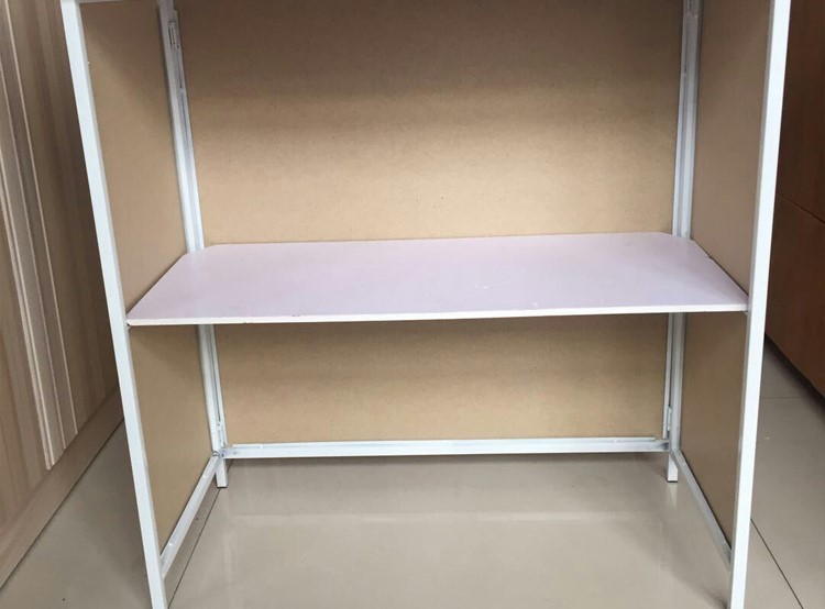 Shopping mall promotion folding display stand 13 01