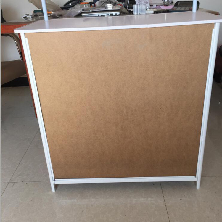 Shopping mall promotion folding display stand 3