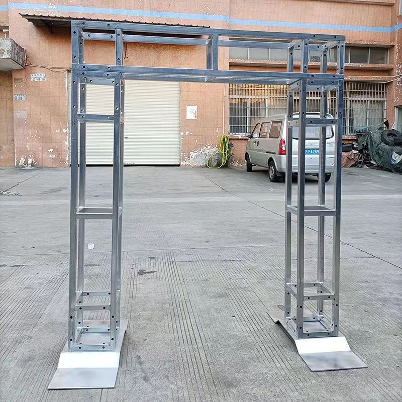 Special thickened truss iron plate base for square tube 43