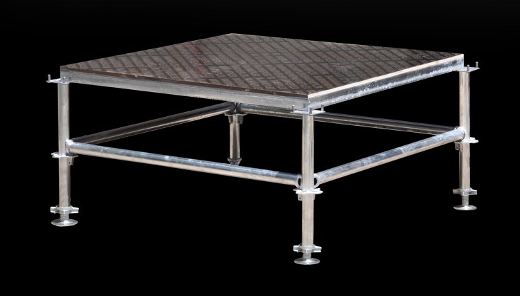 Steel foldable stage liftable stage 31