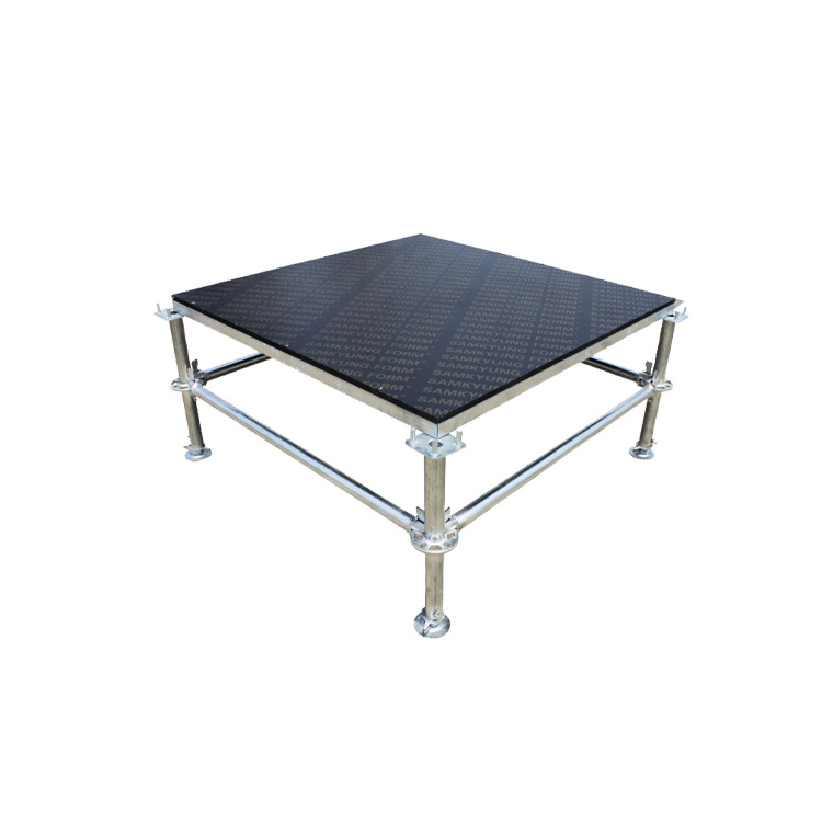 Thickened and movable outdoor activity stage 32