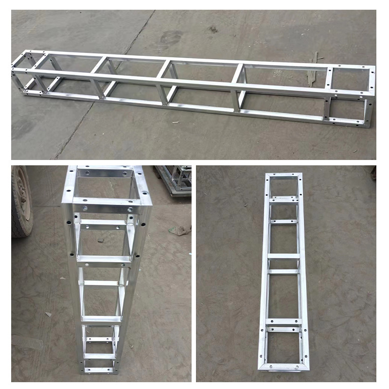 Thickened square tube outdoor performance display rack 46 01