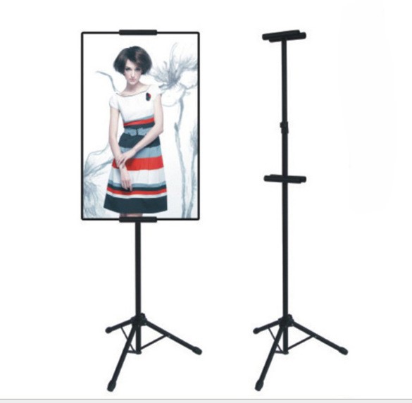 Triangle hanging picture frame shopping mall sign 25 02