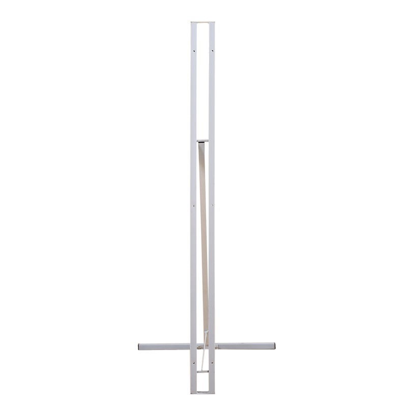 Vertical weighted square tube billboard bracket 22 02